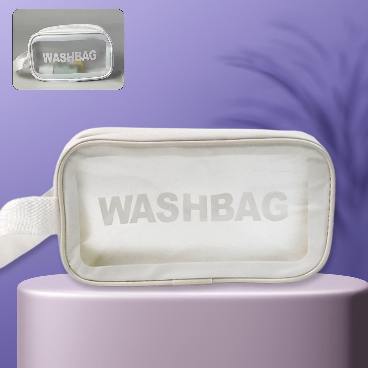 Small Zippered Cosmetic Pouch, Toiletry Bag for Cosmetics (1 Pc) - Image 7