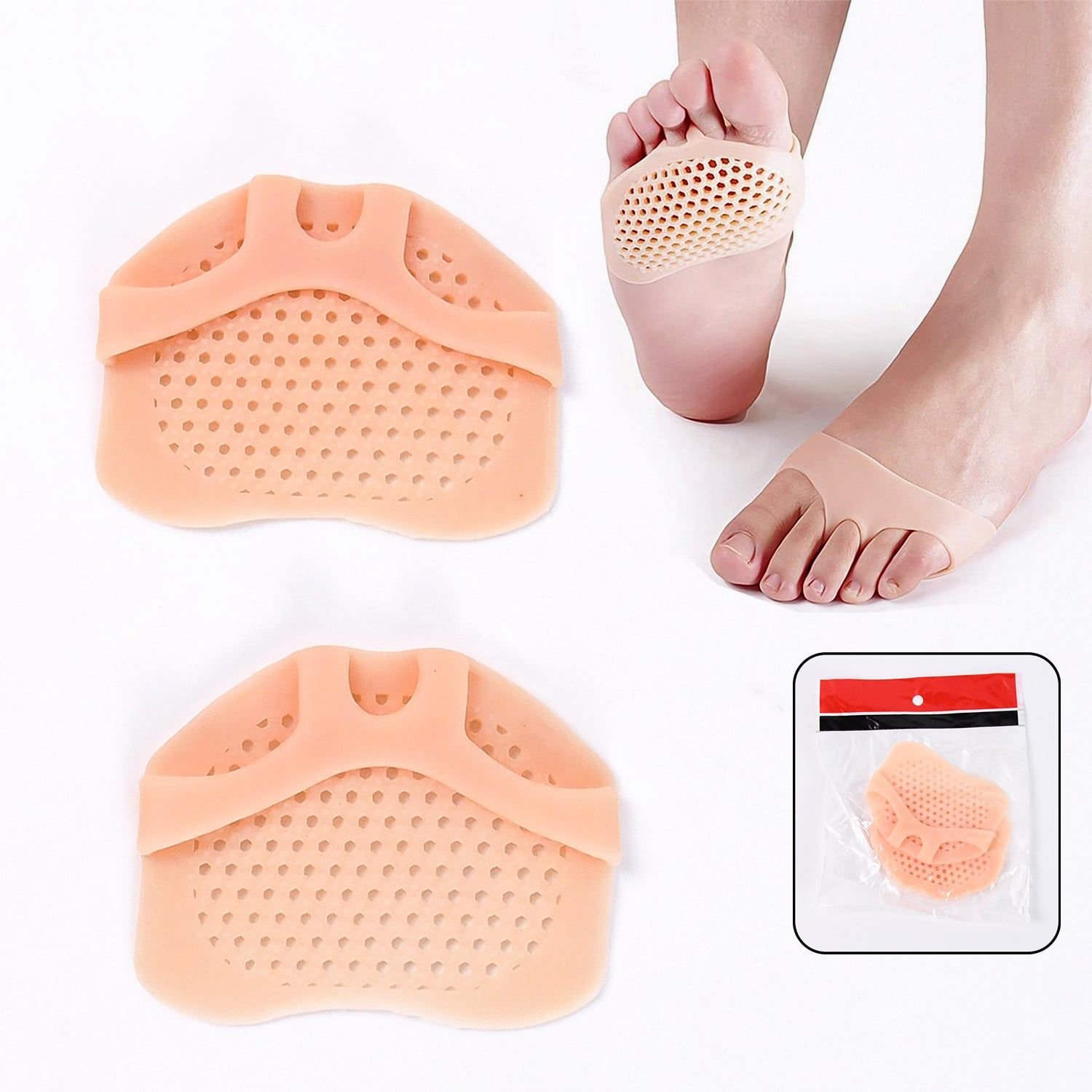 Silicone Heel Protector Pads foot Socks (1 Pair)