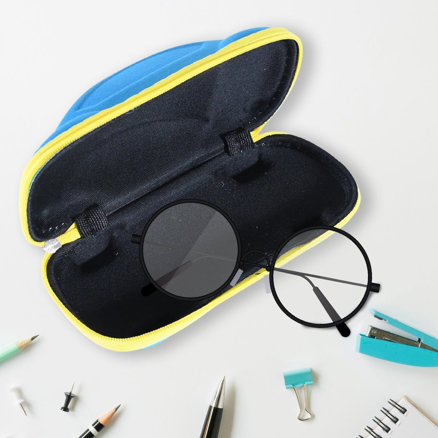 Cartoon Car Shape Sunglasses Box Portable Eyeglasses Case Fashion Lovely Sunglass Case Children's Glasses Box Blind Box for Kids Sunglasses Cases (1 Pc) - Image 3