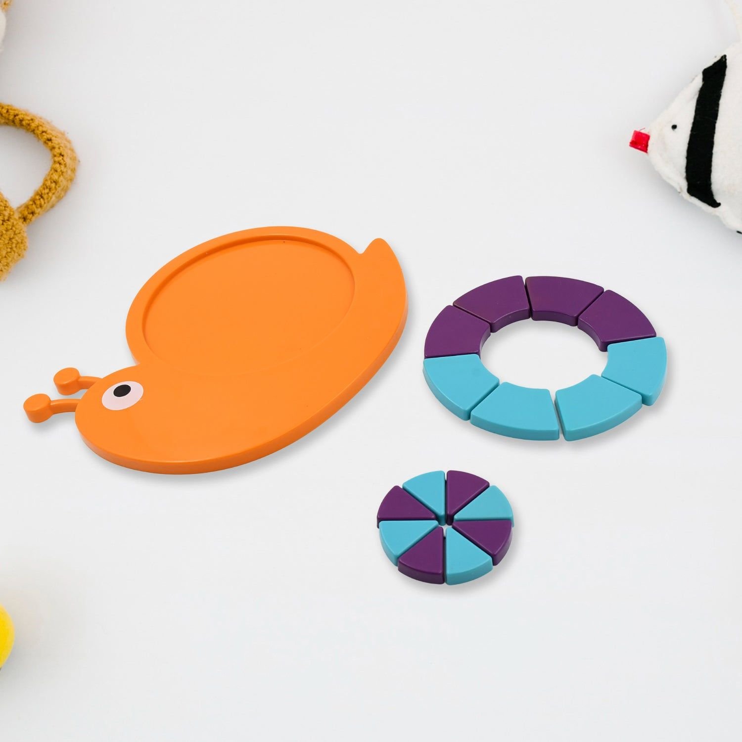 Mini Snail Puzzle – STEM Educational Toy, Puzzle Games for Ages 3-6 (Mix Color) - Image 2
