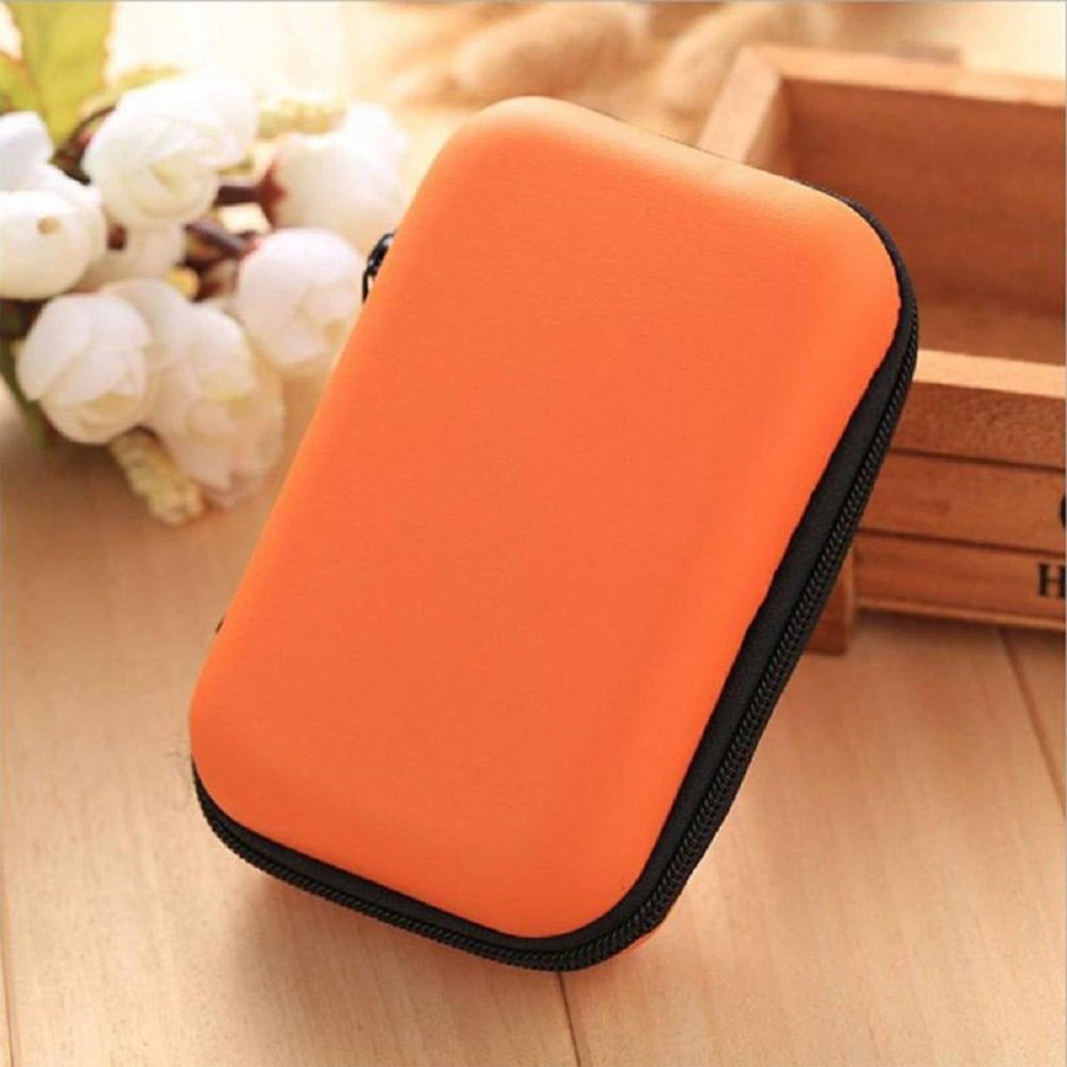 Premium Hard Shell Portable Storage Case with Zipper Closure (1 Pc) - Image 6