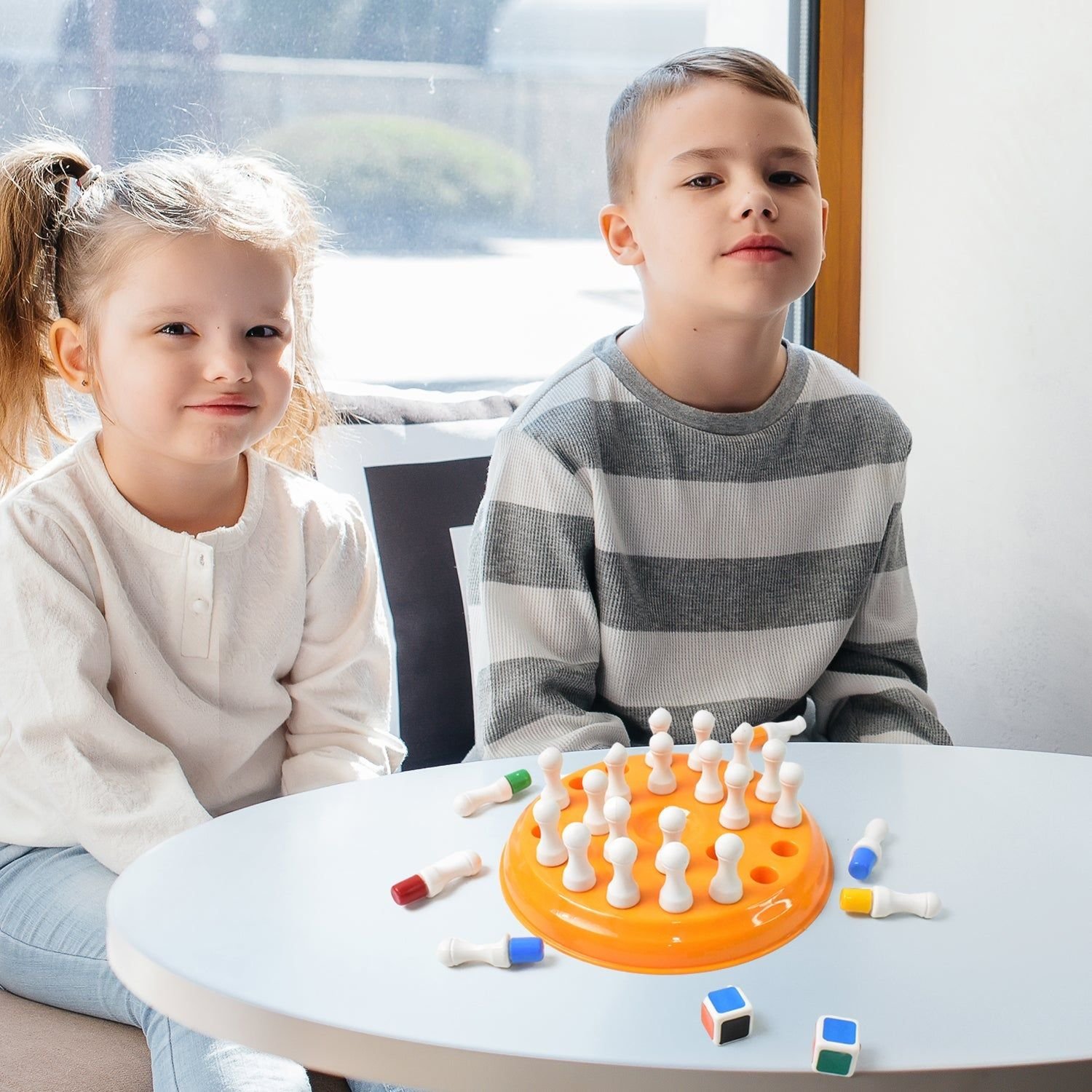 Plastic Brain Teaser Memory Chess Game (1 Set) - Image 3