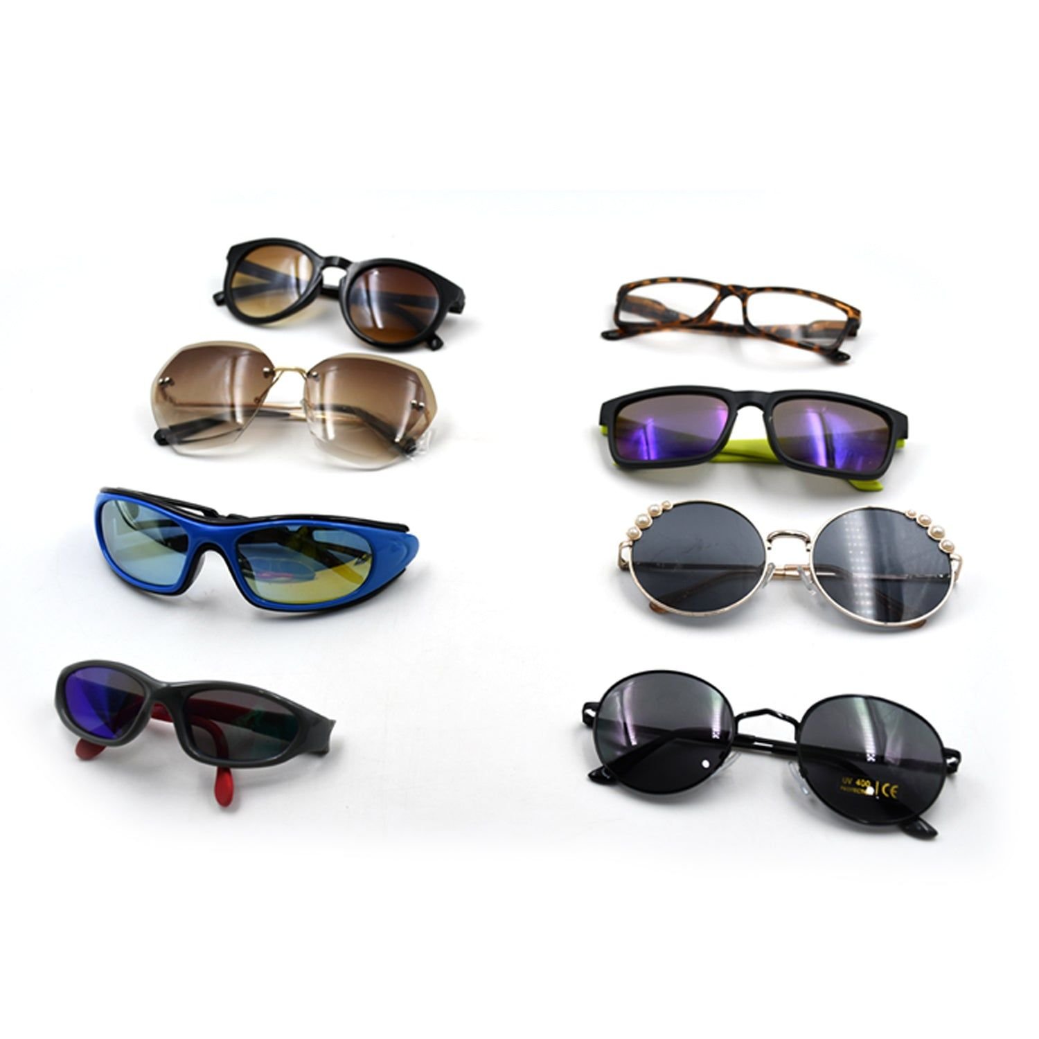 Mixed Design Sunglasses for Outdoor UV Protection (1 Pc) - Image 5