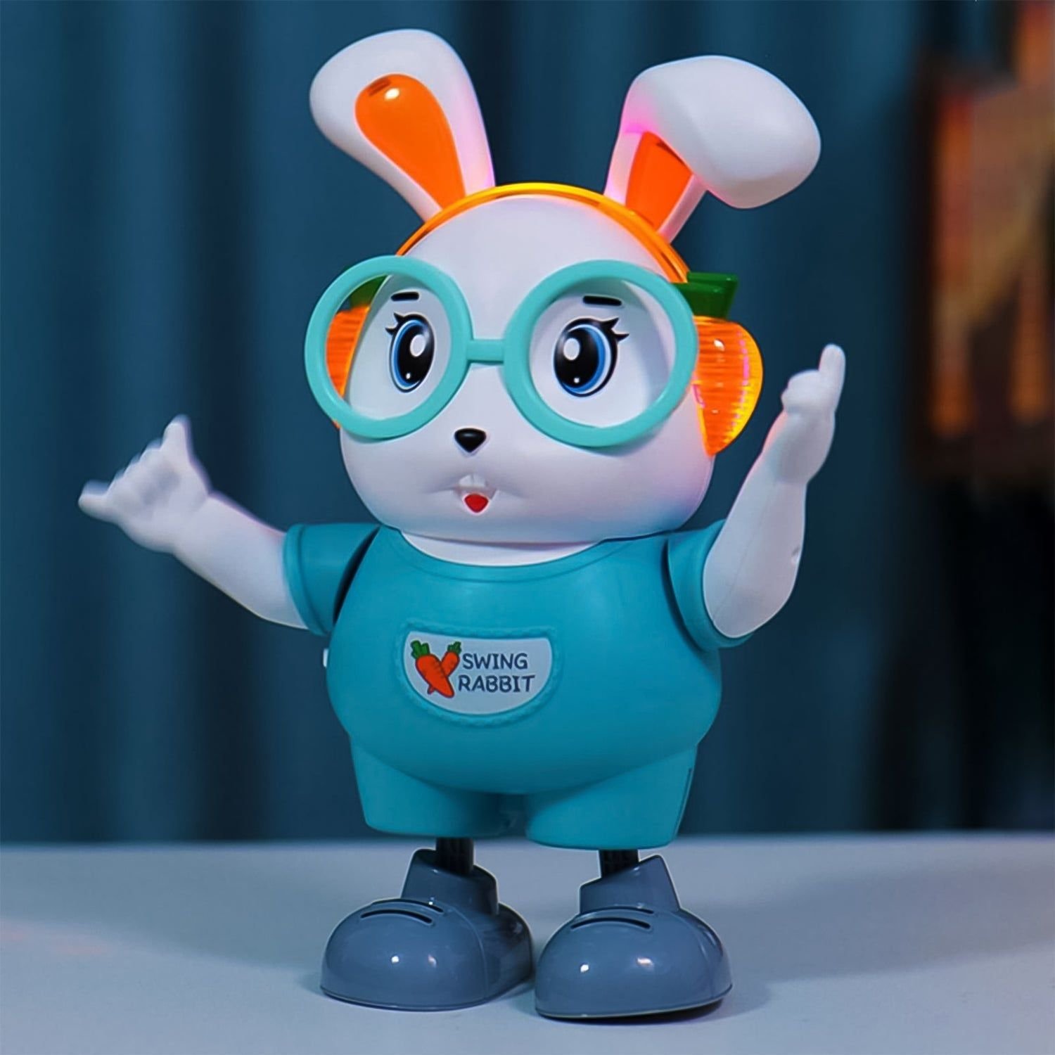Electroplay Swing Rabbit Musical Dancing Toy – Interactive Bunny with Lights, Sounds (1 Pc / Battery Not Included) - Image 2