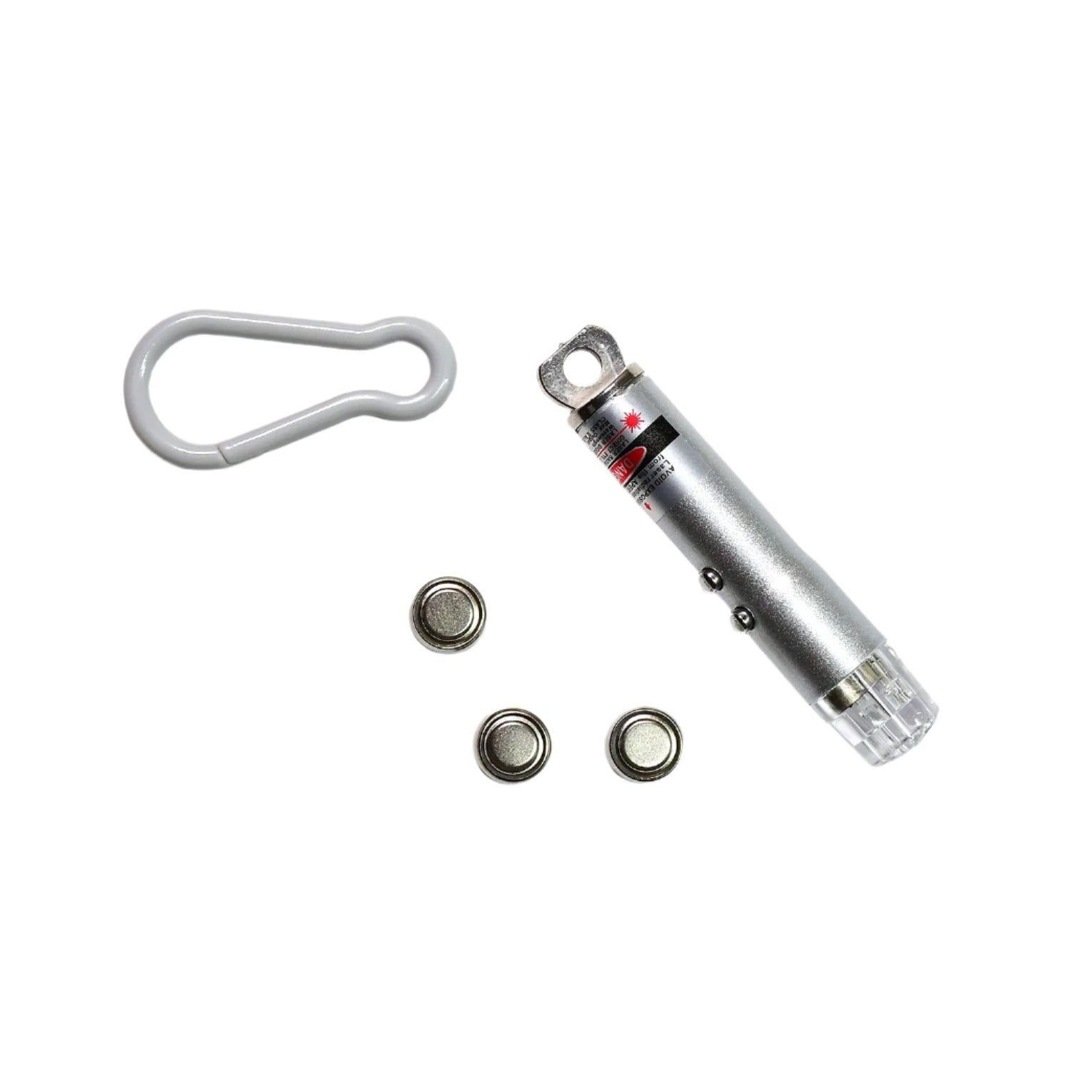 3 in1 Laser Light, LED Flashlight + Torch Keychain + Laser Pointer - Image 5