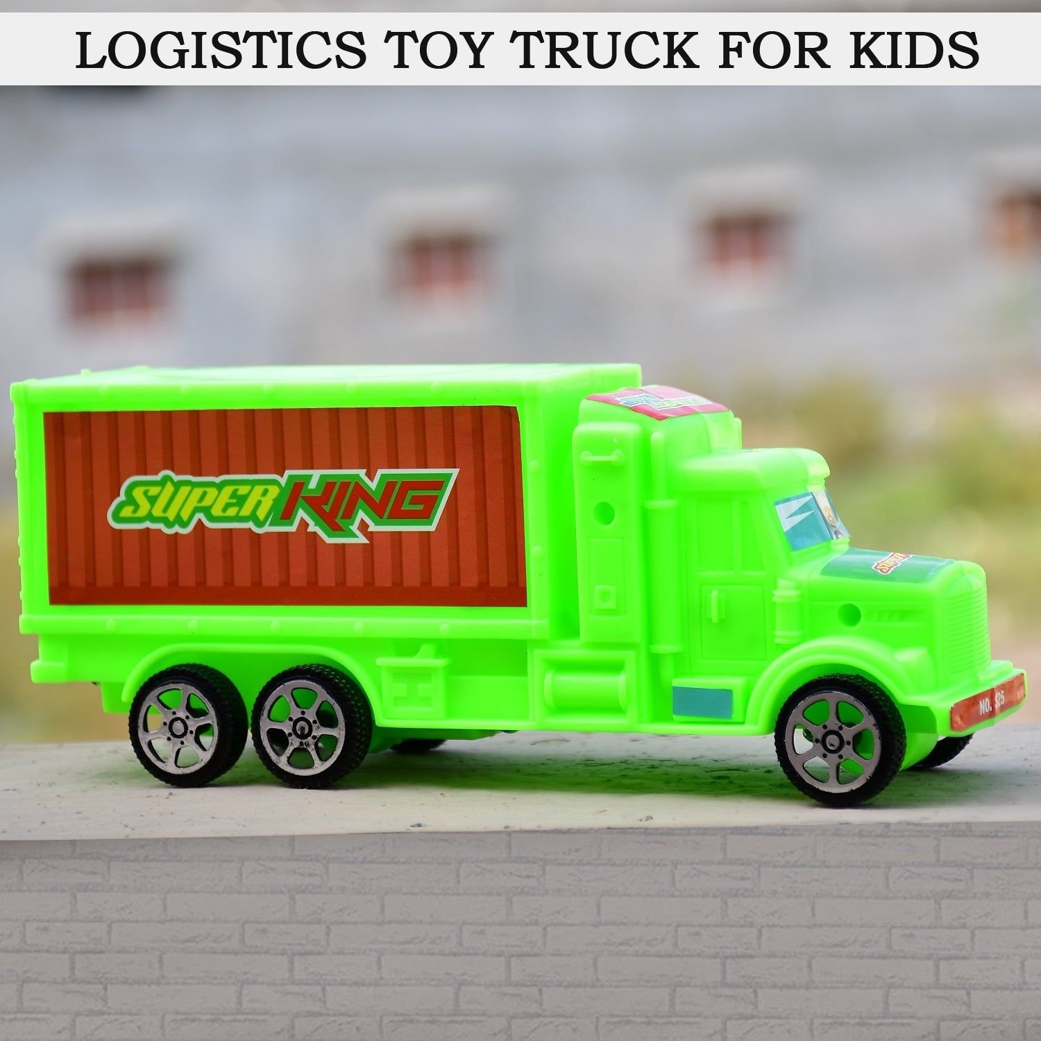 Plastic Container Cargo Truck toy for kids - Image 4