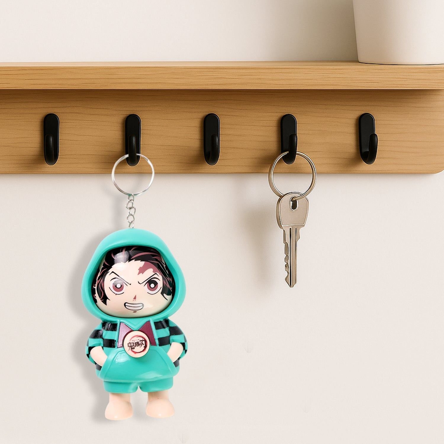 Cartoon Character Design Cute Action Figure Keychain (Mix Design & 1 Pc) - Image 7