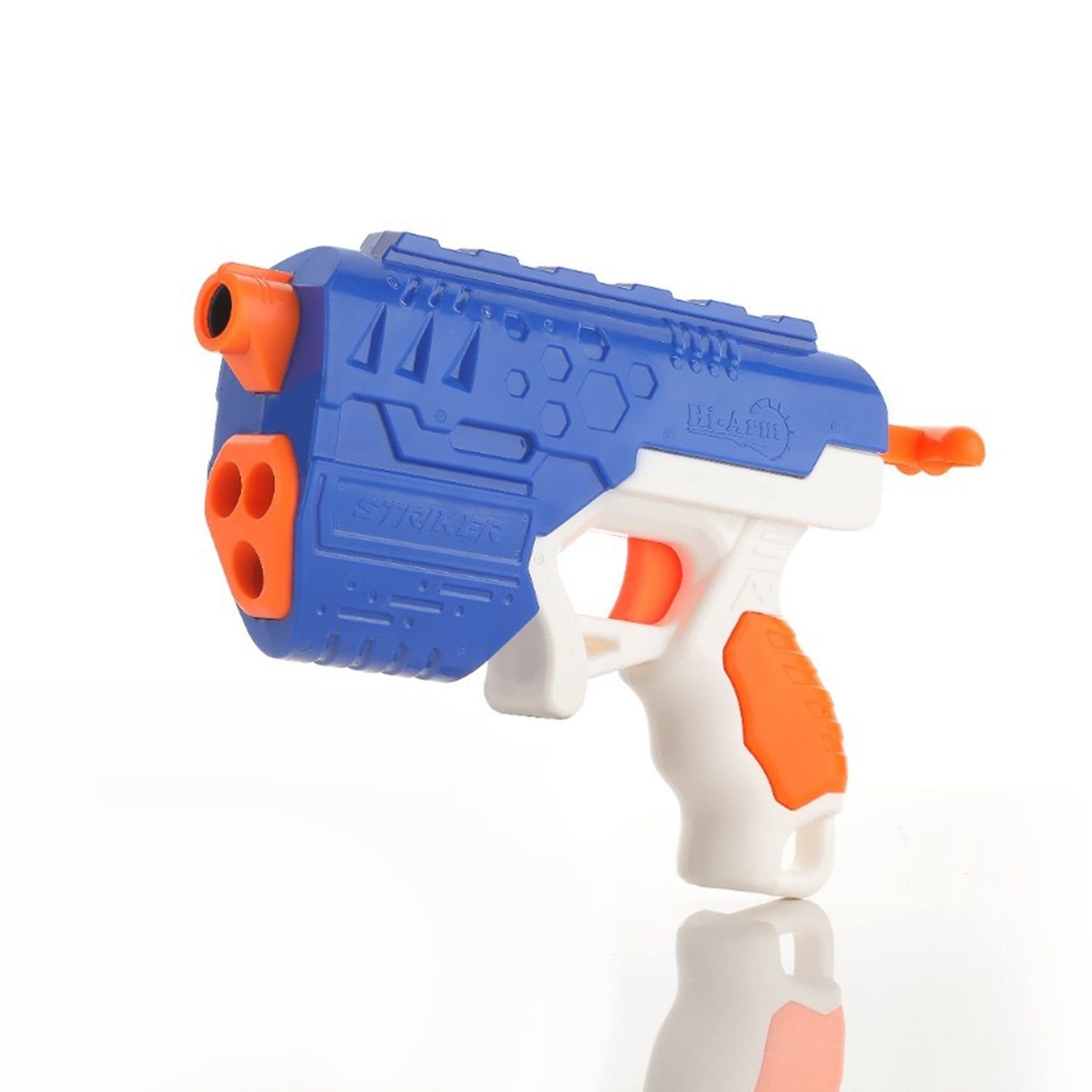 Hi-Arm Gun with 10x Foam Suction Bullets, ABS Plastic, Target Shooting - Image 4