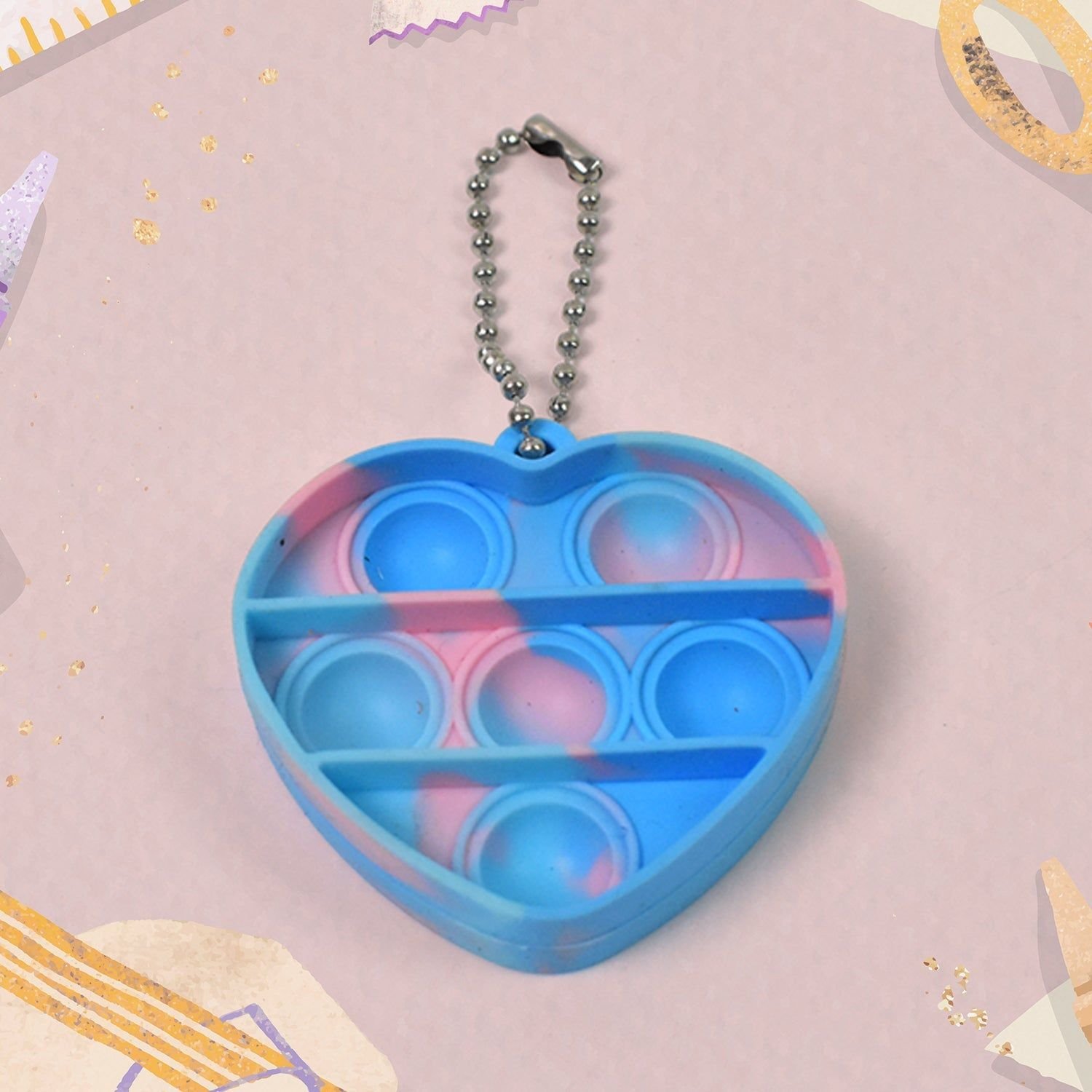Fidget Toys for Kids Mini Keychain (1 Pc / Mix Color & Design) - Image 4