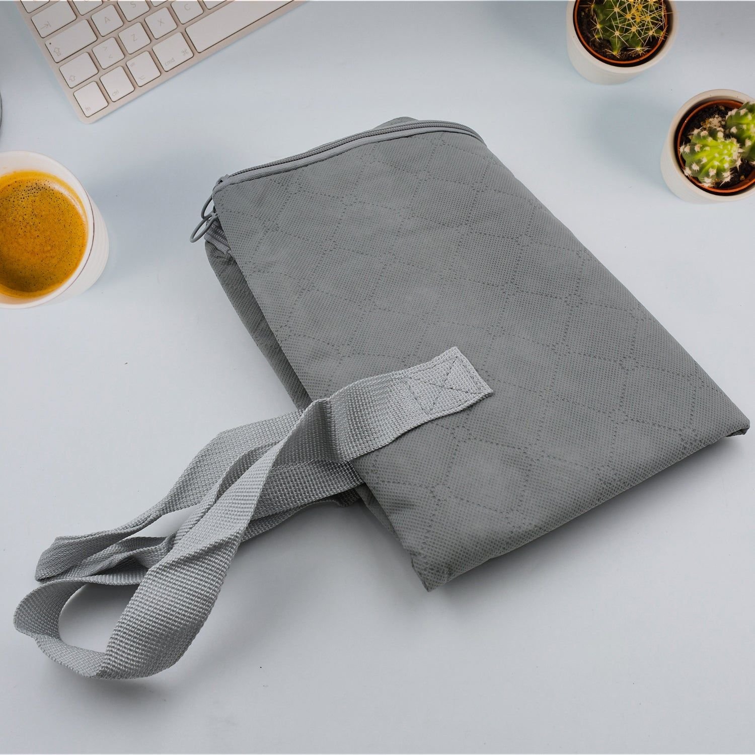 Multi-Purpose Large Capacity Bag, Heavy Duty Large Bag with Zip Closure, Bags Women Grocery Shopping Bags with Handles for Outdoor Travel, Home Improvement - Image 3