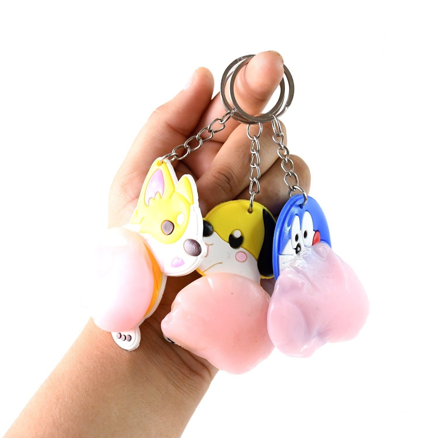 Cartoon Animal Keychain (1 Pc / Mix Design) - Image 6
