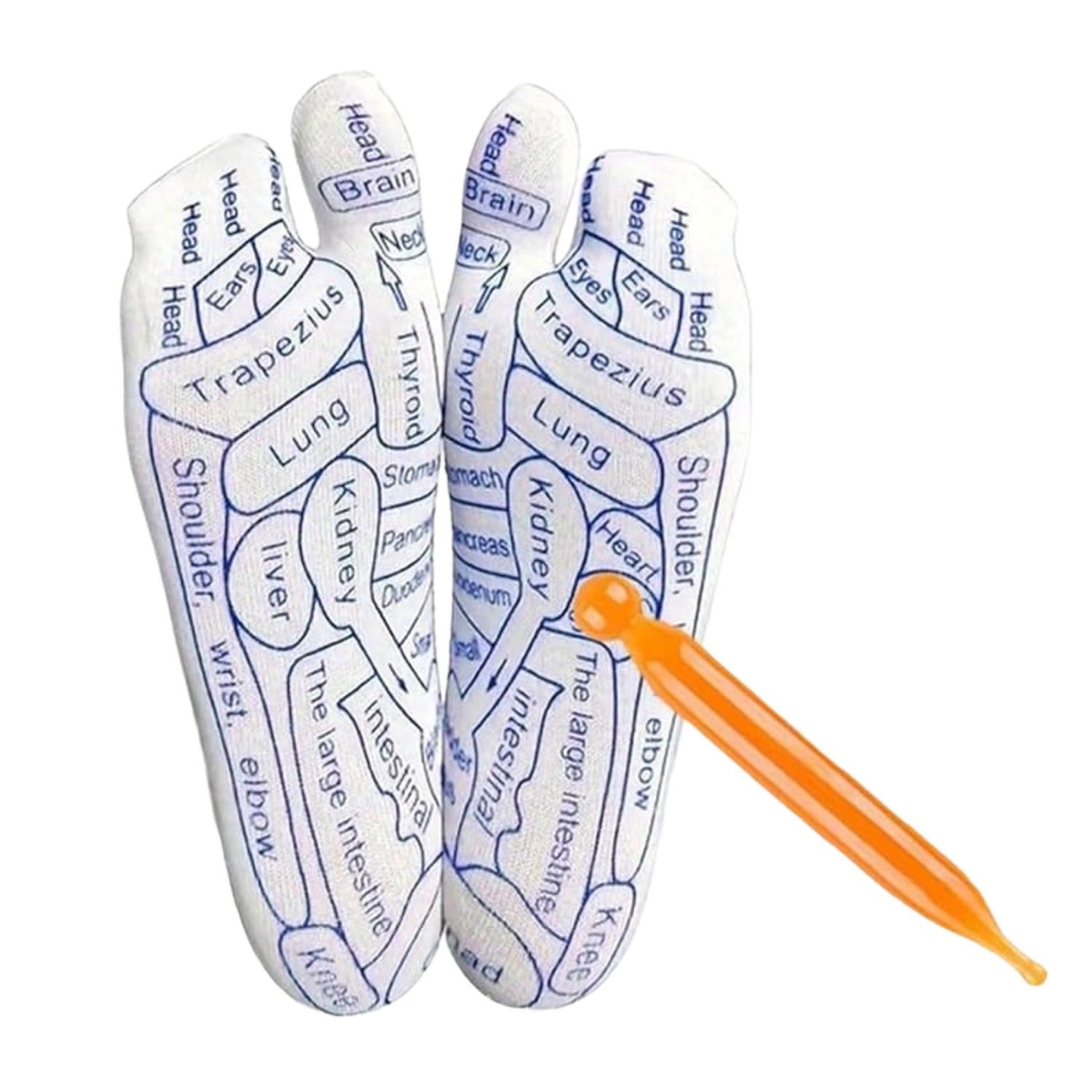 Full Reflexology Acupressure Therapy Socks Set (1 Set) - Image 5