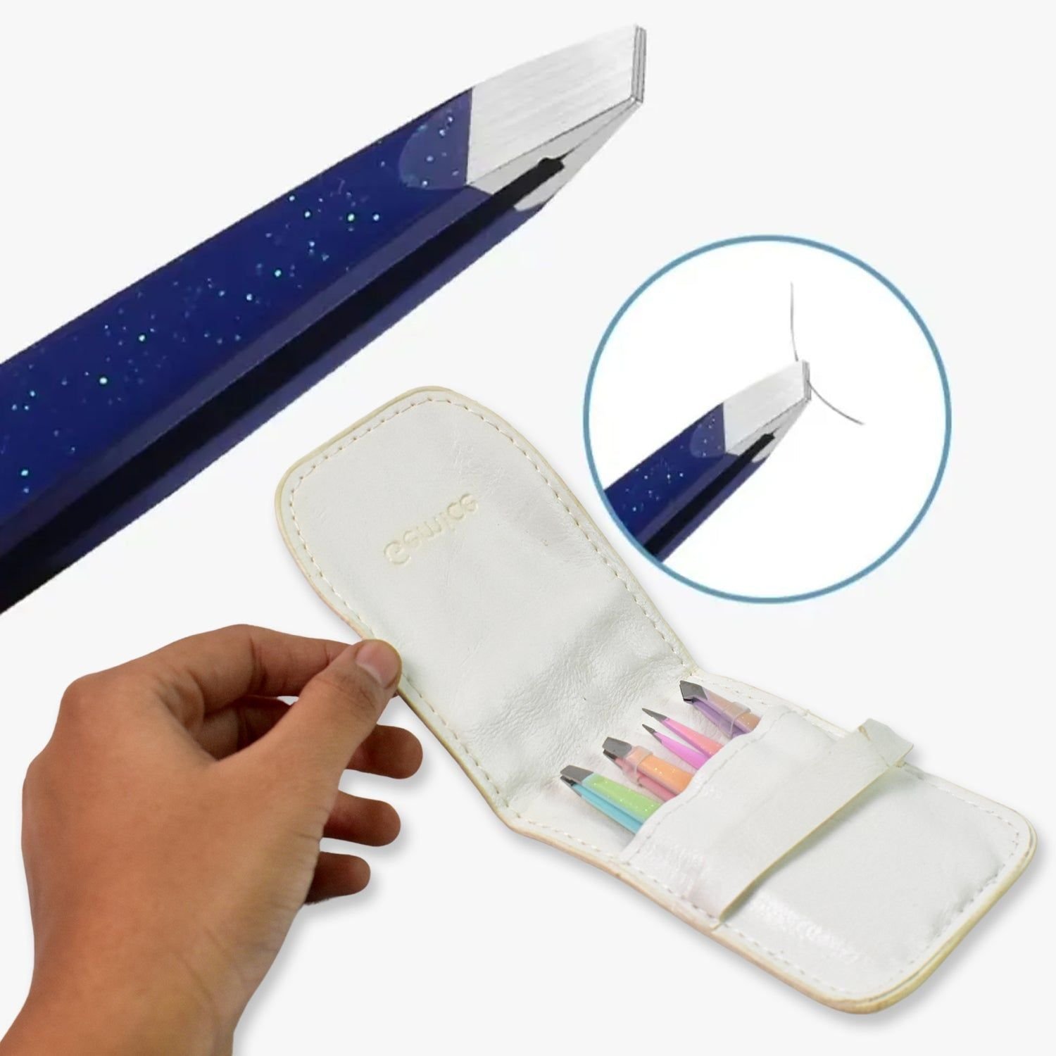 Professional Precision Tweezers (4 Pcs Set) - Image 6