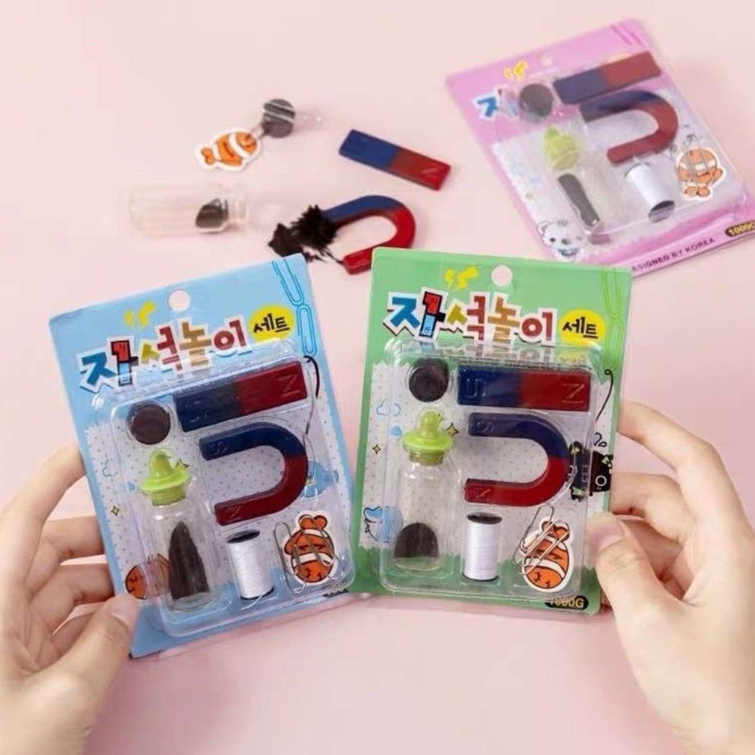 Teaching Aids Magnetic Science Kit Funny Kids DIY Science Kits Educational Experiment Games - Image 3