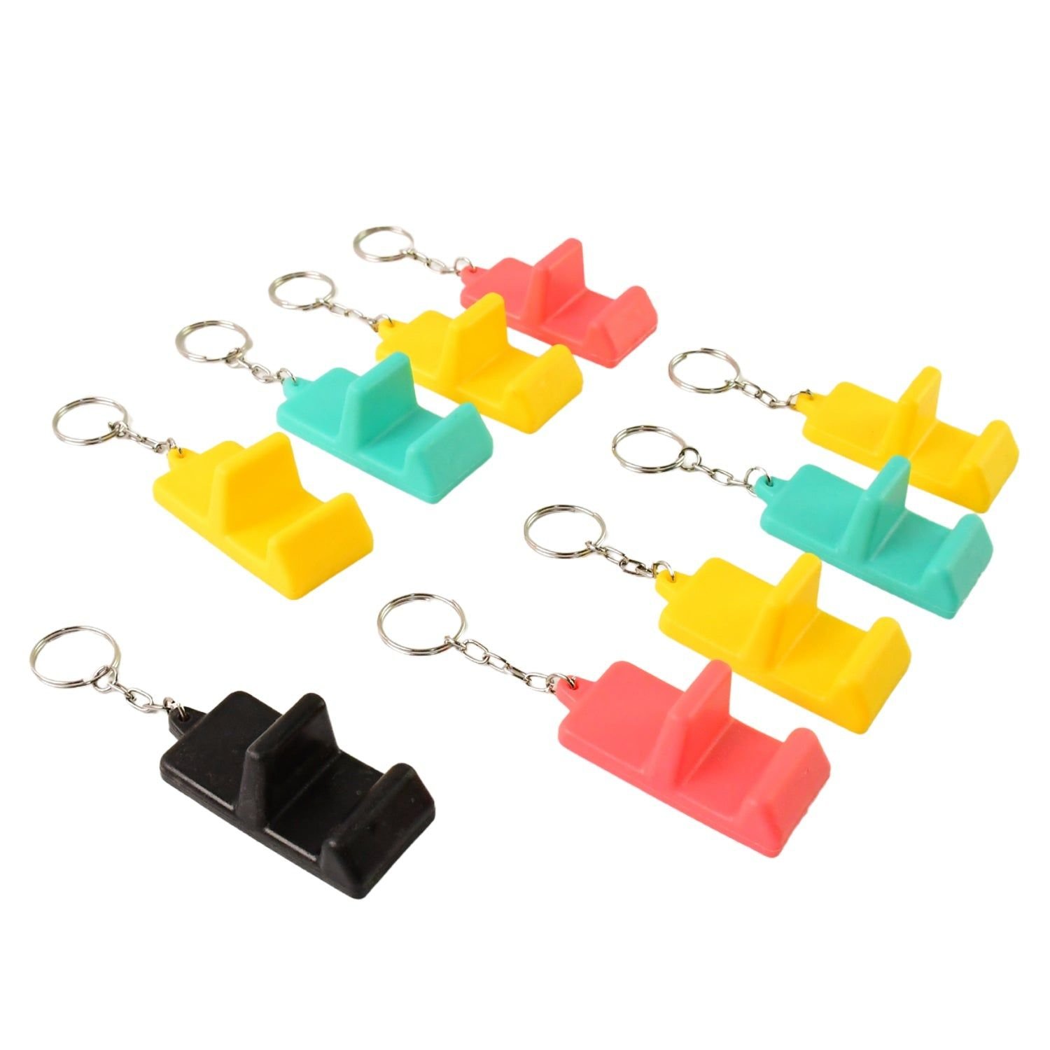 Plastic 2-in-1 Mobile Stand Keychain (9 Pc) - Image 6