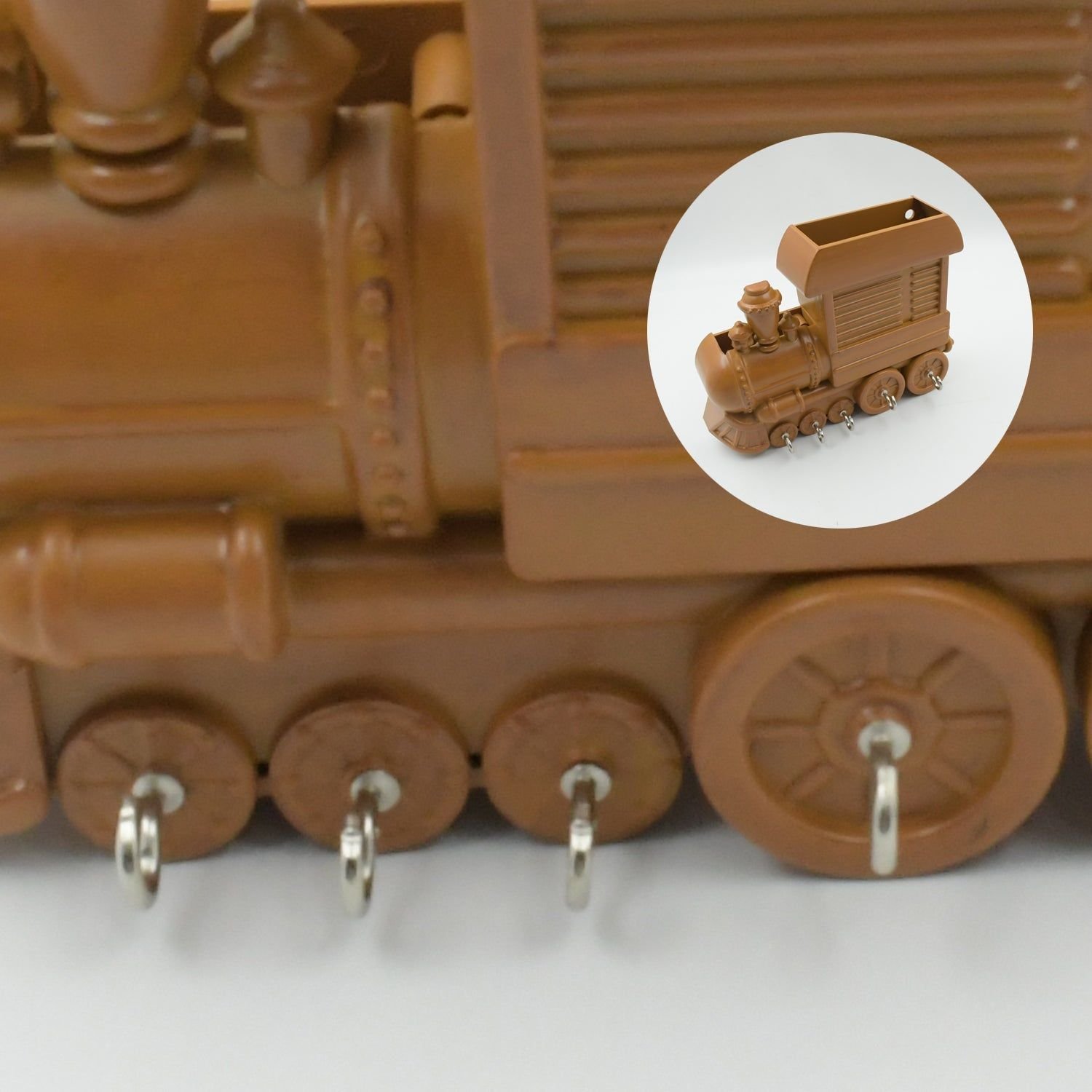 Train Key Holder (Plastic): Wall Mount, Decorative (1 Pc) - Image 5