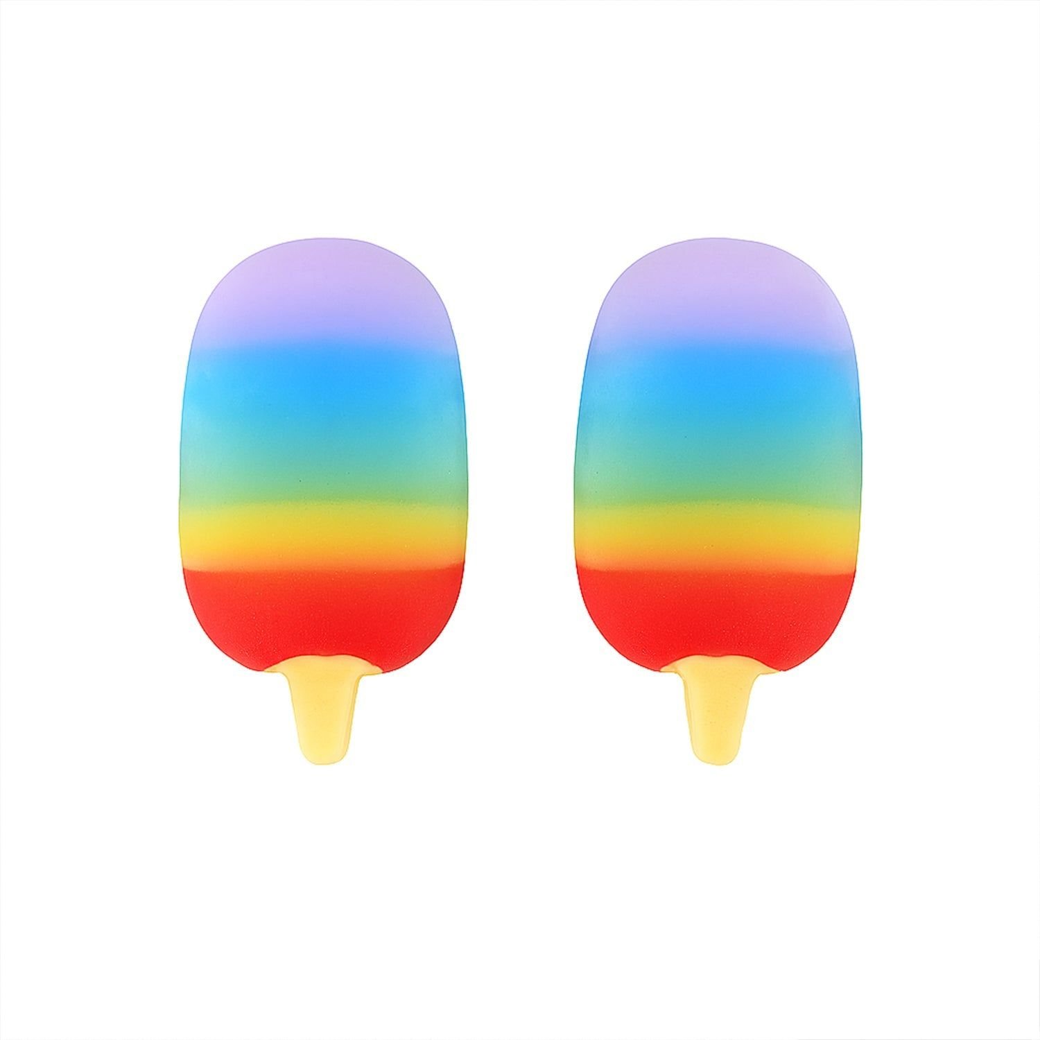 Jelly Popsicle Erasers – Cute & Fancy Mini Erasers for Kids (2 Pc Set, Mix Design) - Image 3