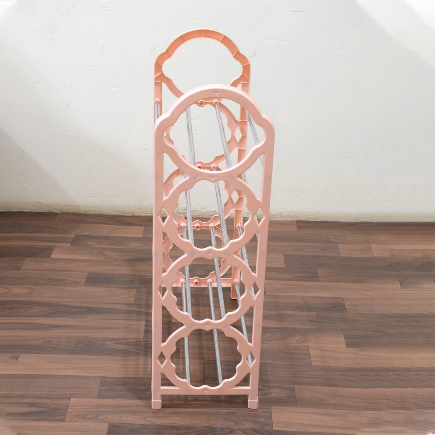 Shoes Storage Shelf, 4 Layer Space‑saving Shoes Show Rack Folding Shoe Rack, Standing Shoe Rack DIY Shoes Storage Shelf Home Organizer for Bedroom, Hallway and Closet Shoe Storage - Image 6