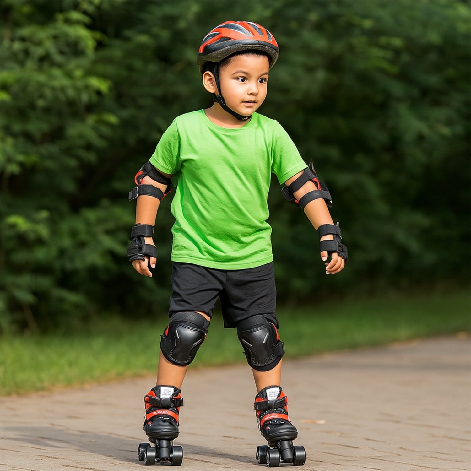 Adjustable Quad Roller Skates for Kids (1 Pair) - Image 3