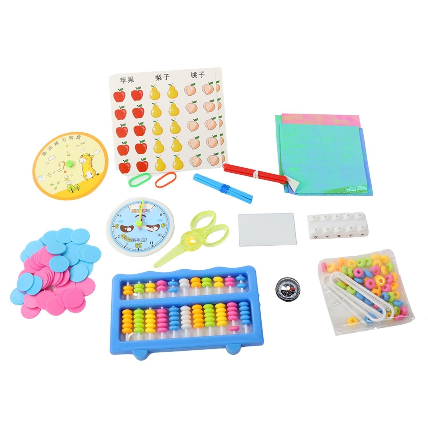 Abacus 11 Rods Counting Abacuses Toy Bead Educational Tools (1 Set) - Image 4