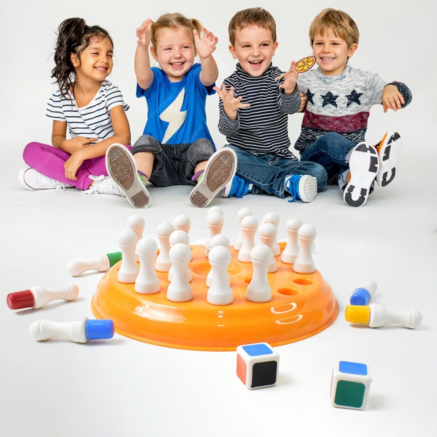 Plastic Brain Teaser Memory Chess Game (1 Set) - Image 6