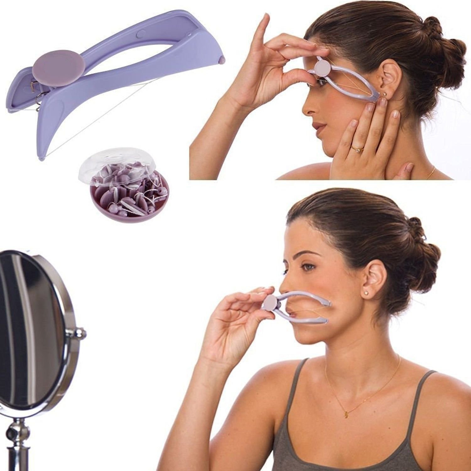 Slique Painless Hair Removal Threading Kit, Hair accessories - Image 4