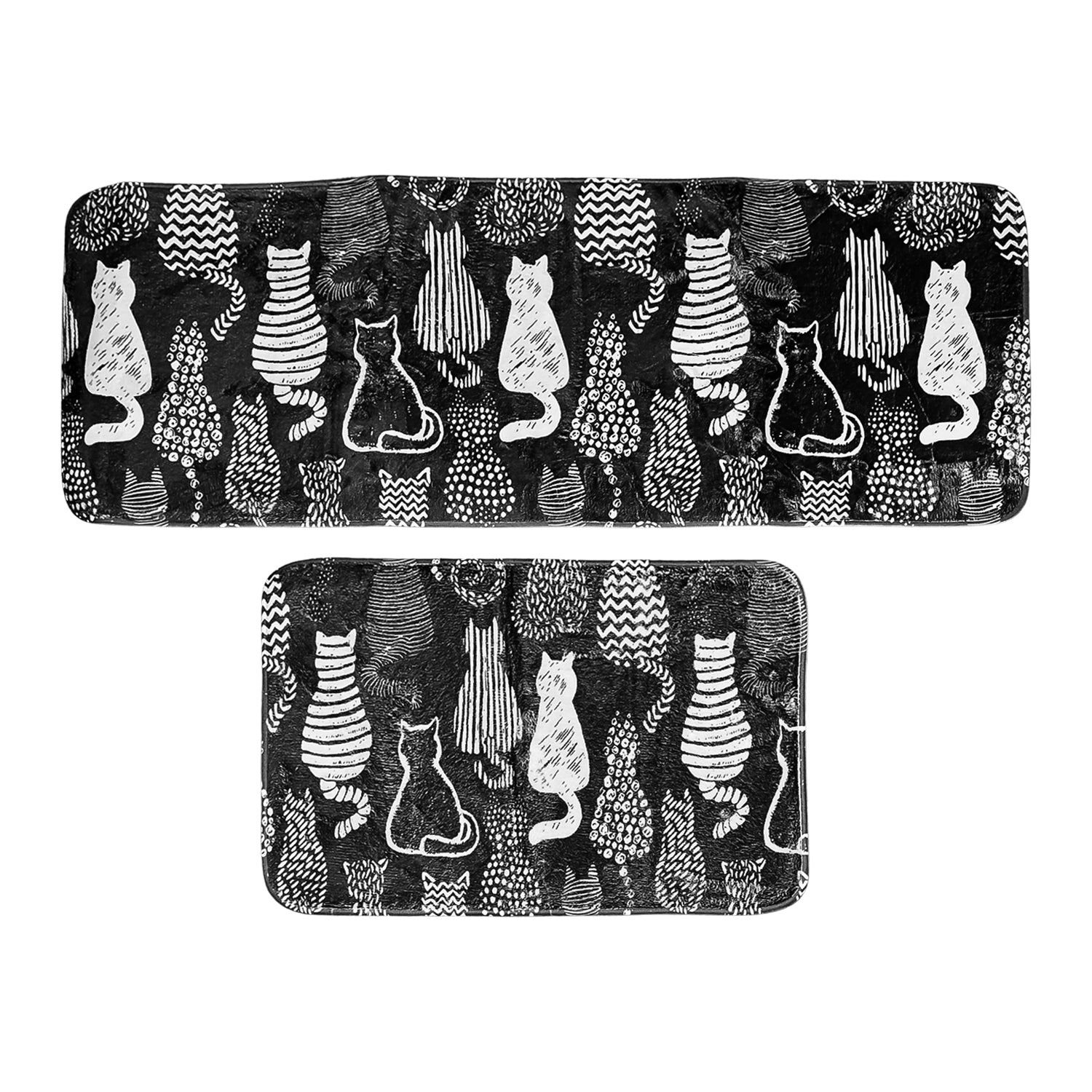 2 Pc Kitchen Floor Mat Set (40x60 cm & 45x120 cm) - Image 5