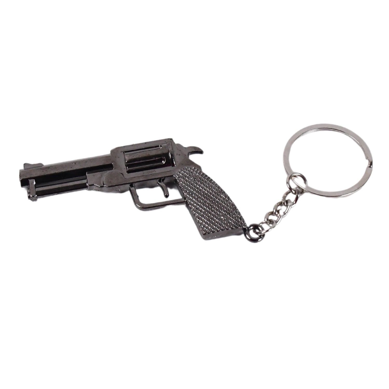 Gun Keychain Metal Weapon Key Rings Pendant for Men, Birthday Gifts (1 Pc / Mix Design) - Image 6