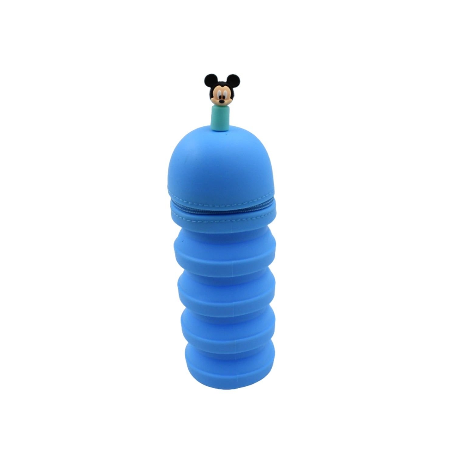 Silicone Telescopic Pencil Case – Large Capacity, Zipper Closure, Perfect for School & Office - Image 4