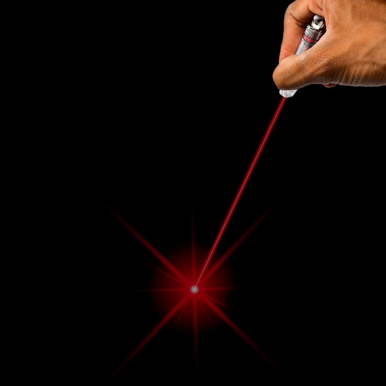 3 in1 Laser Light, LED Flashlight + Torch Keychain + Laser Pointer - Image 6