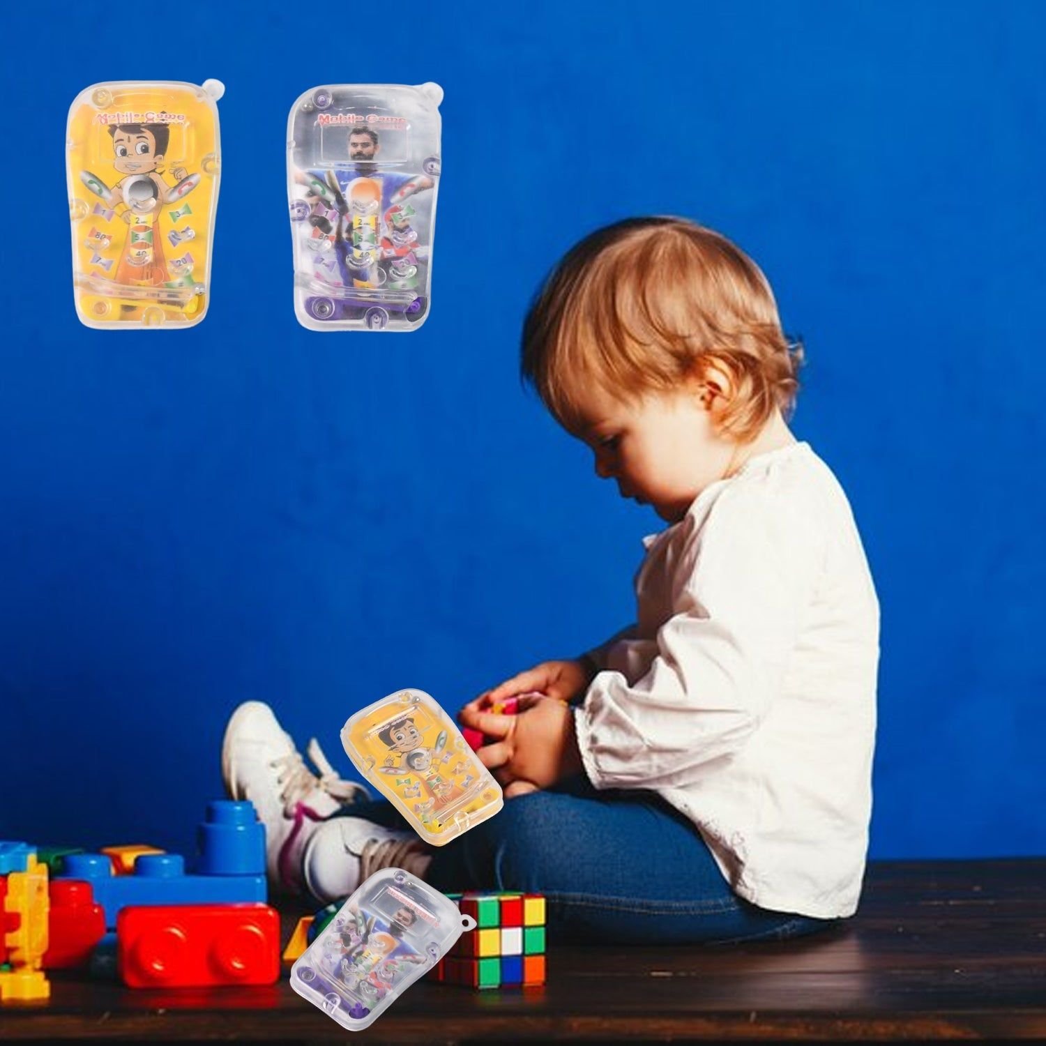 Kids Plastic Mobile Game Educational Toy (1 Pc / Mix Color & Design) - Image 2