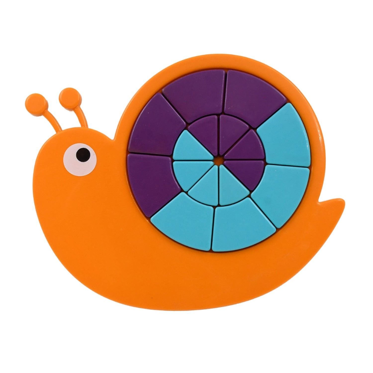 Mini Snail Puzzle – STEM Educational Toy, Puzzle Games for Ages 3-6 (Mix Color) - Image 3