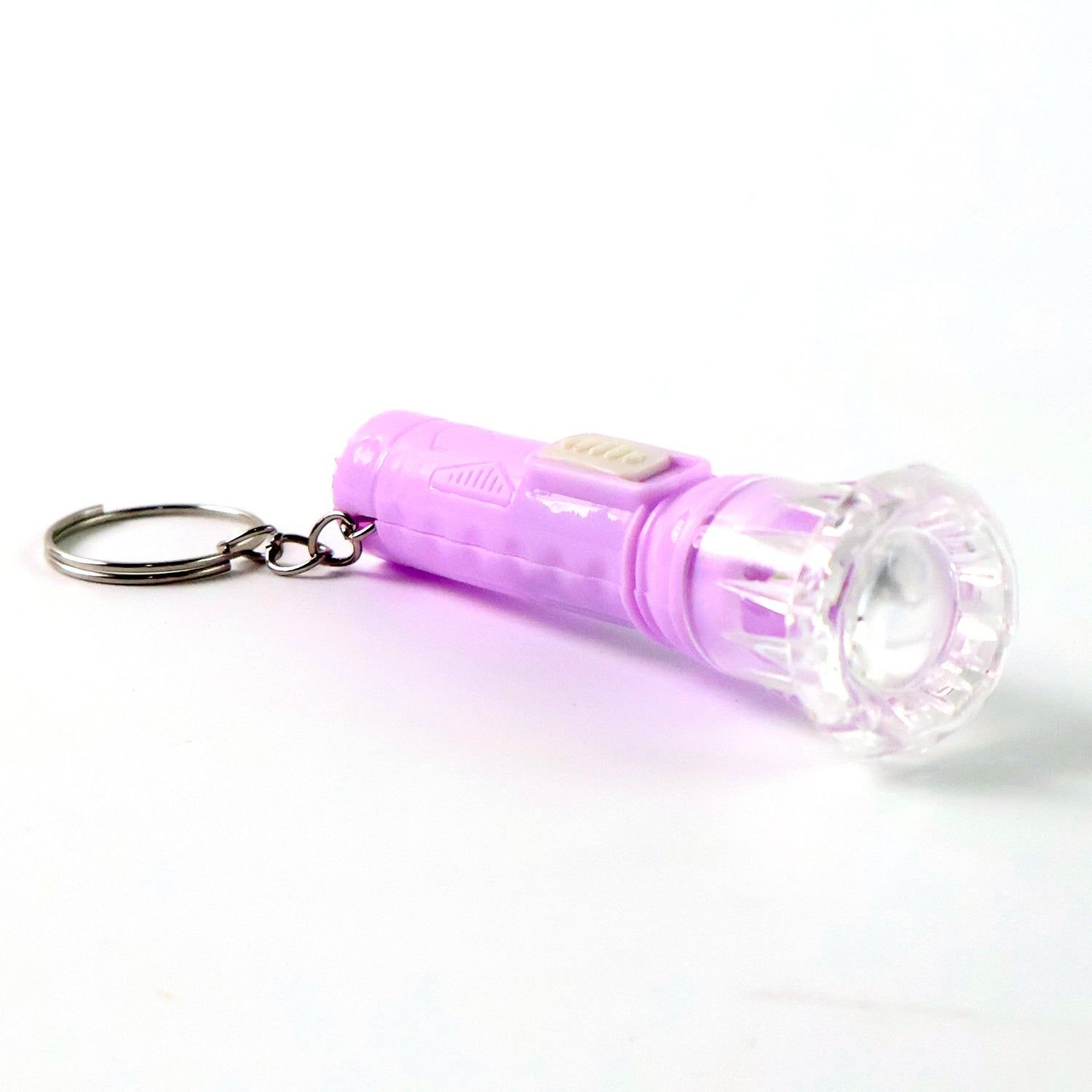 Mini LED Flashlight Keychain Torch (Mix Color & 1 Pc) - Image 5