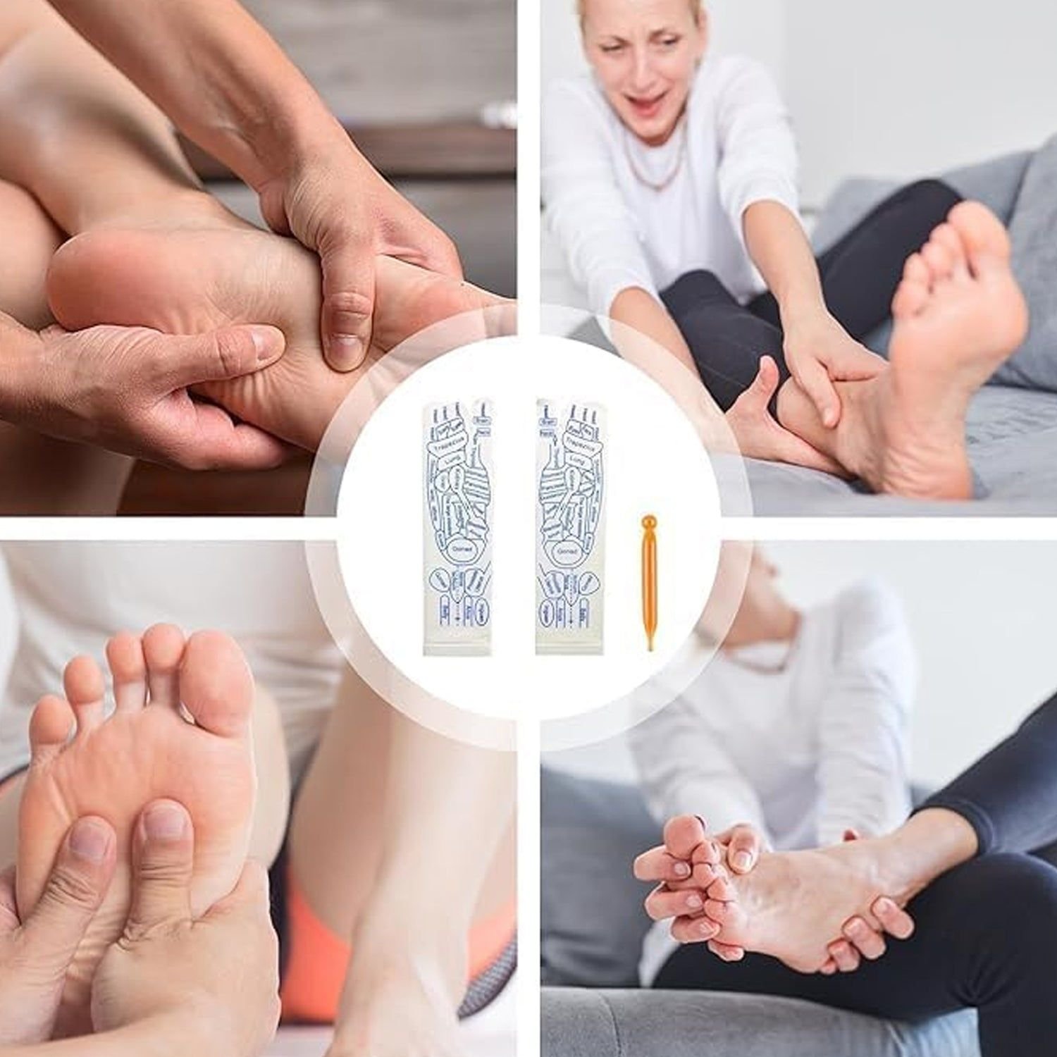 Full Reflexology Acupressure Therapy Socks Set (1 Set) - Image 6