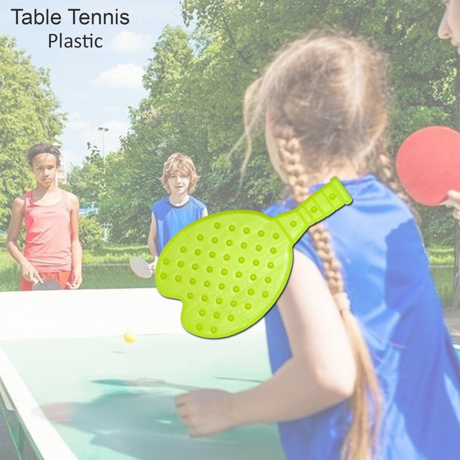 Table Tennis Racquet with Ball Perfect Kids Toy and Game Accessories - Image 2
