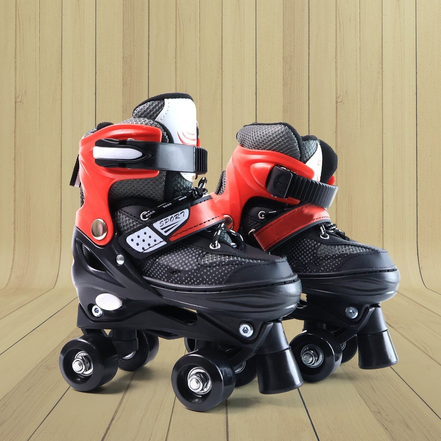 Adjustable Quad Roller Skates for Kids (1 Pair) - Image 4