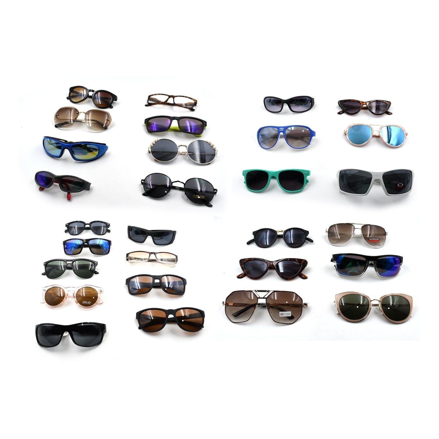 Mixed Design Sunglasses for Outdoor UV Protection (1 Pc) - Image 4