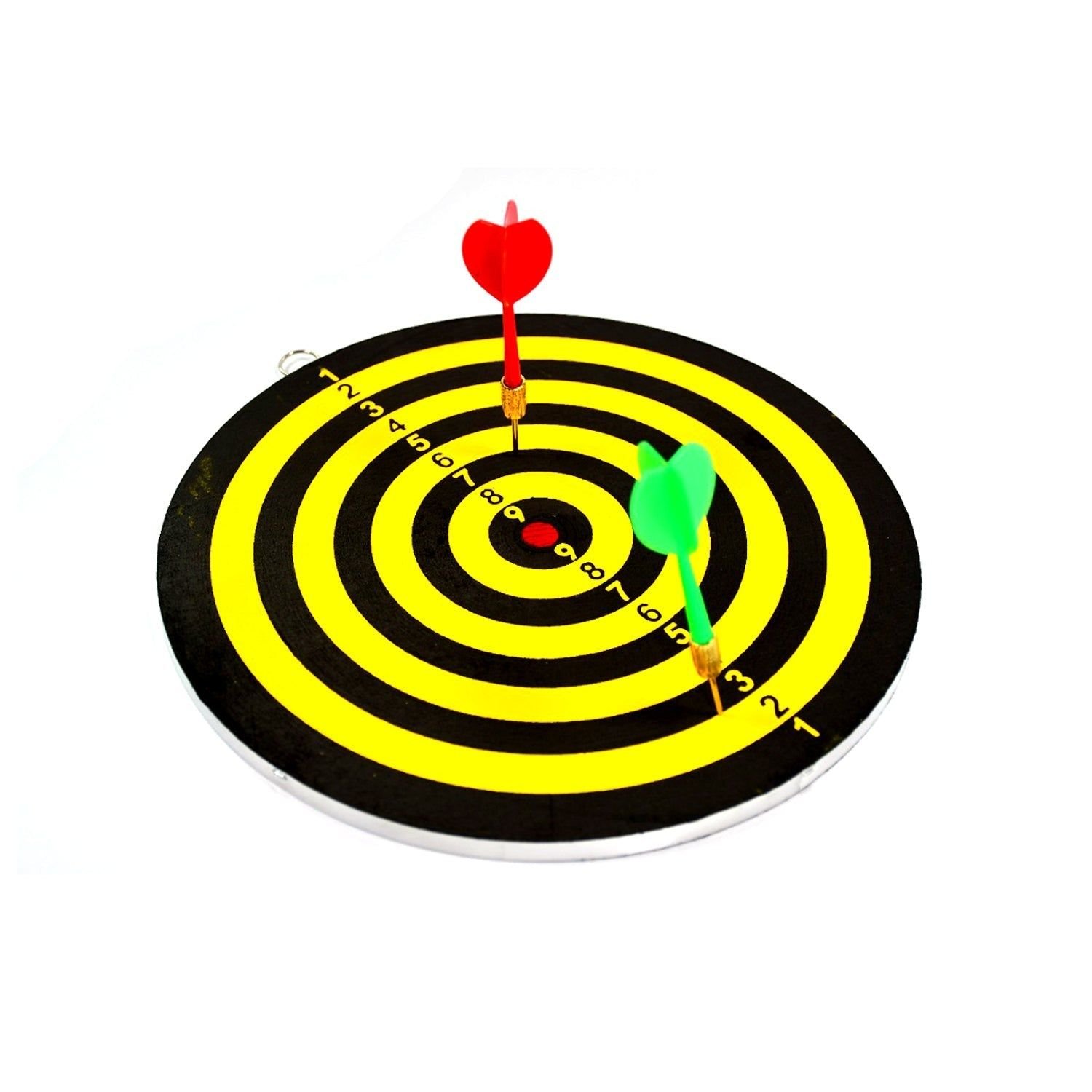 Small Dart Board with 2 Darts Set for Kids Children. Indoor Sports Games Board Game Dart Board Game. - Image 3