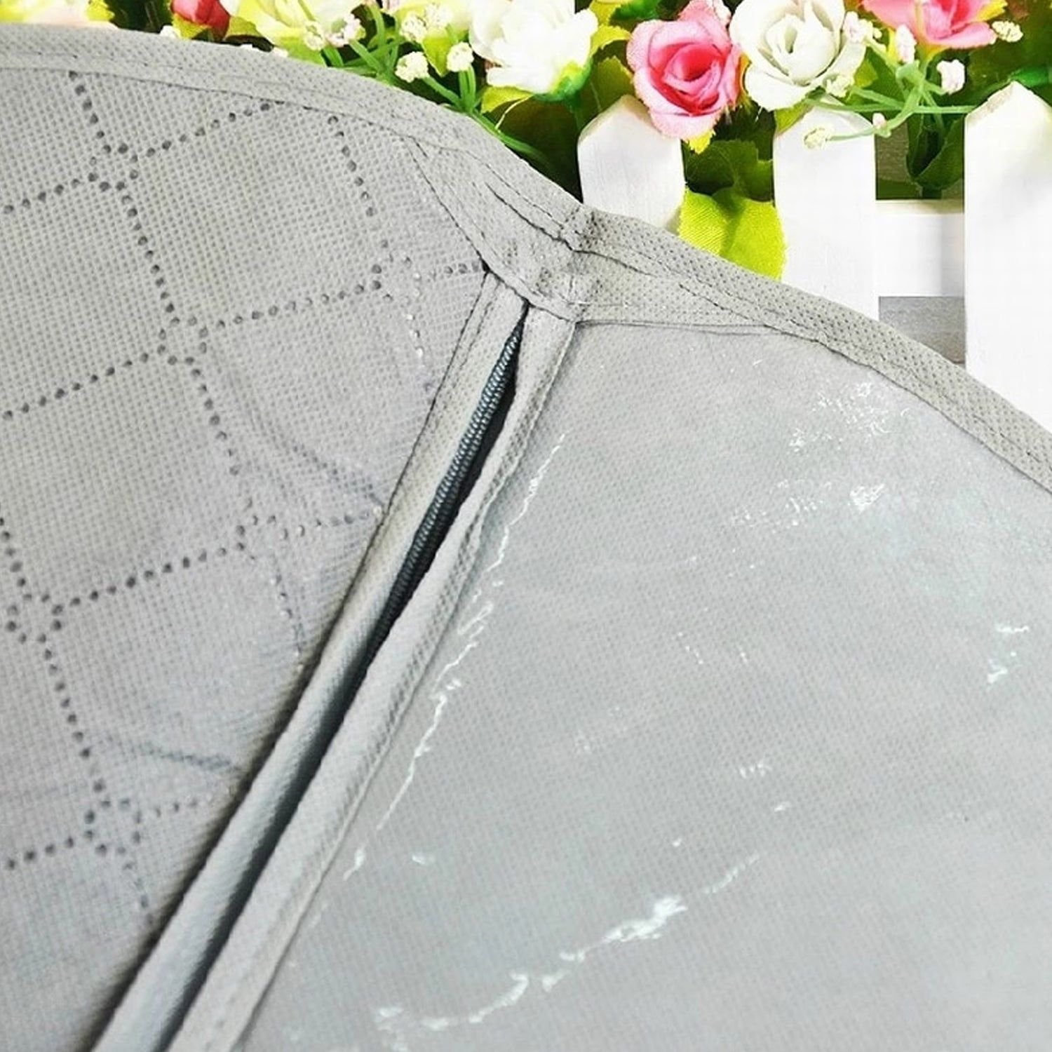 Foldable Non Woven Men's Coat Blazer Suit Cover men's coat blazer cover fold over breathable garment bag suit cover. - Image 8