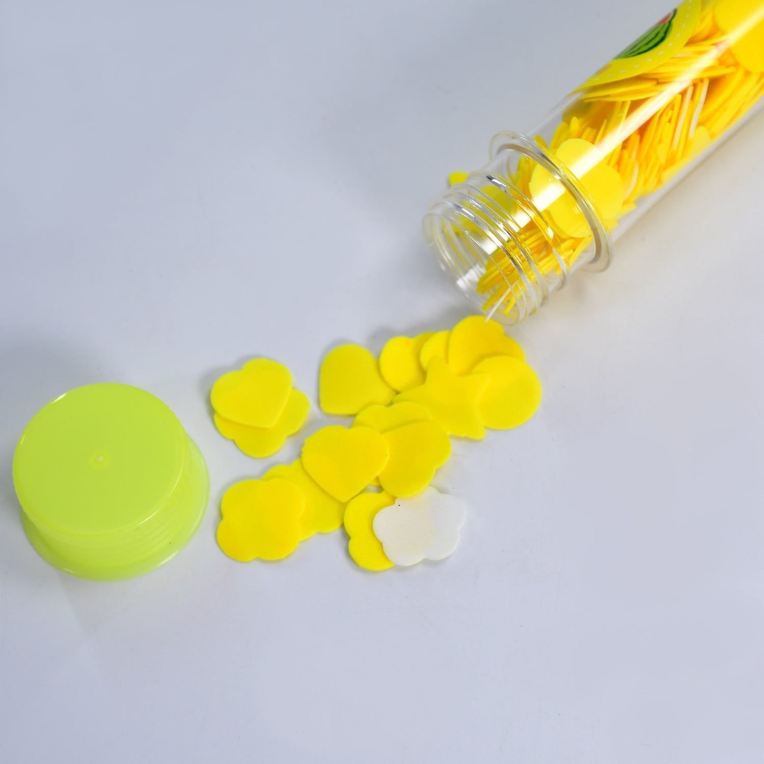 Portable Hand Washing Bath Flower Shape Paper Soap Strips In Test Tube Bottle - Image 8
