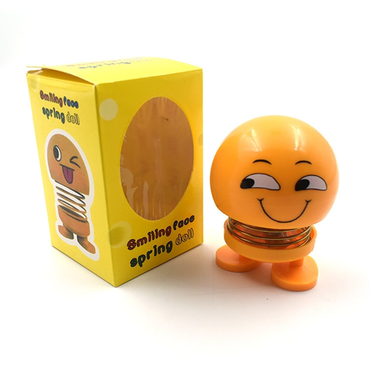Emoji Shake Car Dashboard Doll Dance for Car interior Decoration With LED Light - Image 4