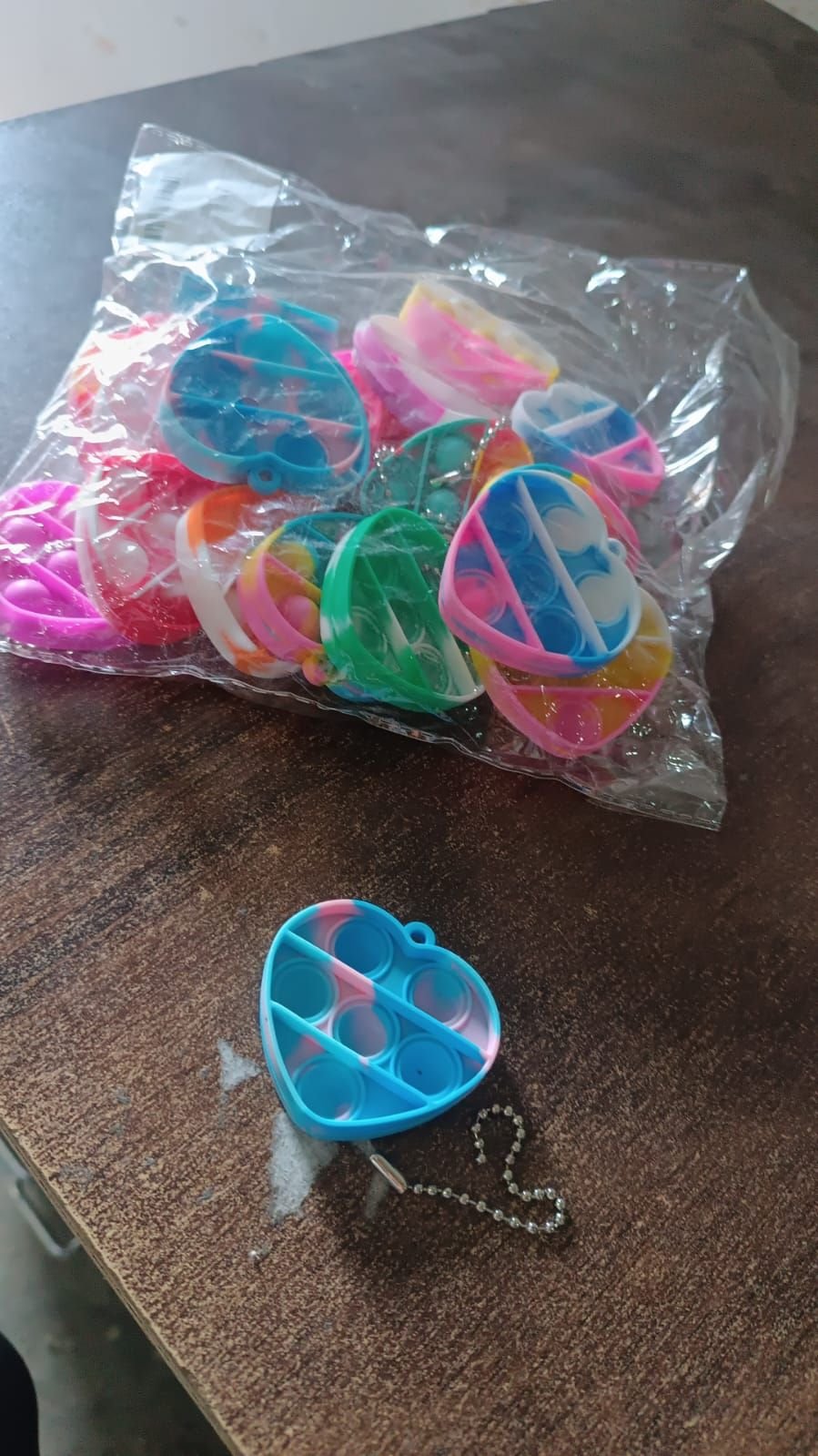 Fidget Toys for Kids Mini Keychain (1 Pc / Mix Color & Design) - Image 7