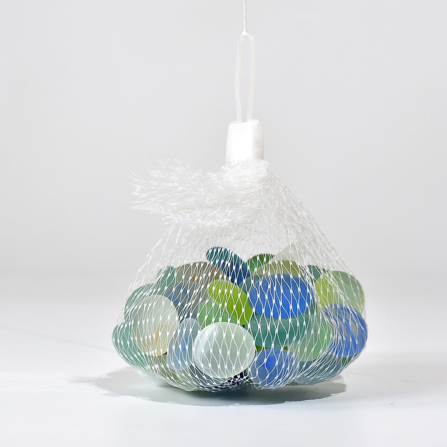 Glass Gem Stone, Flat Round Marbles Pebbles for Vase Fillers, Attractive pebbles for Aquarium Fish Tank. - Image 7
