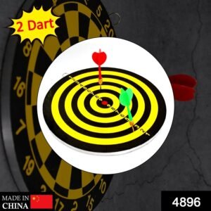 Small Dart Board with 2 Darts Set for Kids Children. Indoor Sports Games Board Game Dart Board Game.