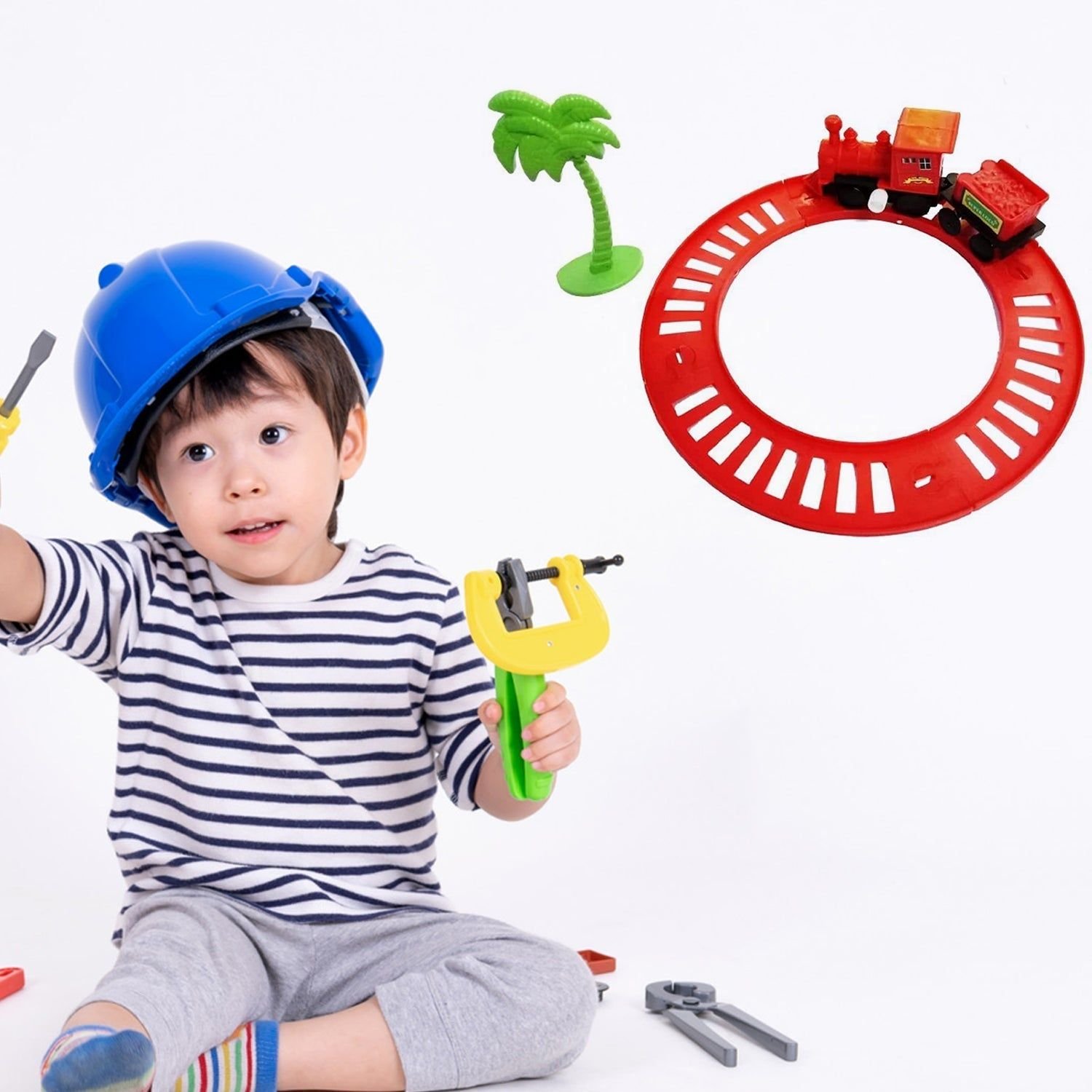 World Express Mini Train Play Set for kids - Image 2
