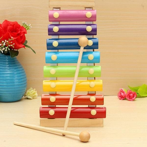 Wooden Xylophone Musical Toy for Children (MultiColor) - Image 4