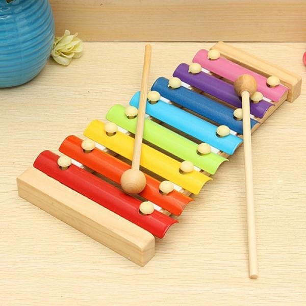 Wooden Xylophone Musical Toy for Children (MultiColor) - Image 6