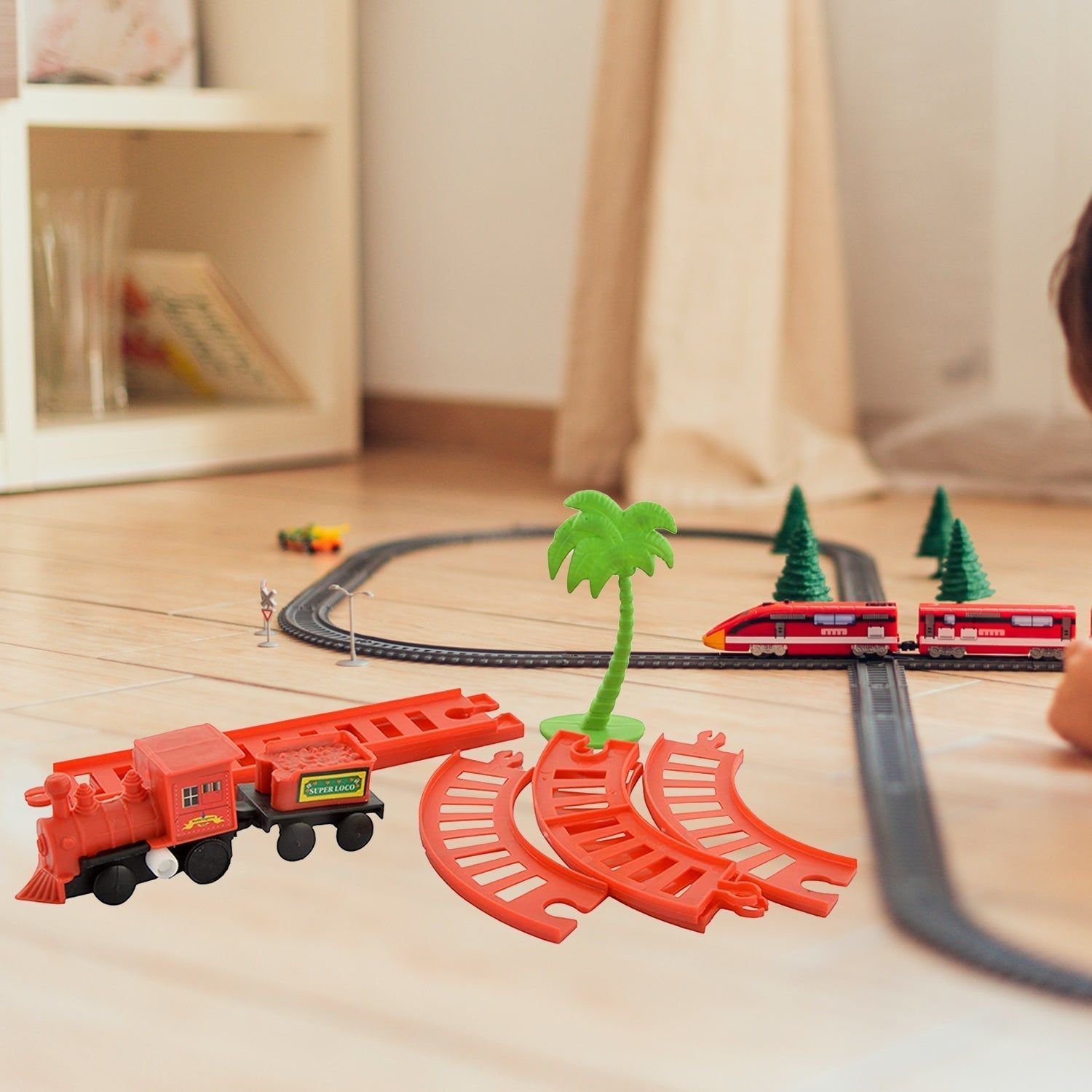 World Express Mini Train Play Set for kids - Image 5