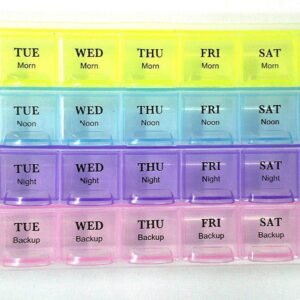 Weekly Pill Case 28-Slot Medicine Organizer