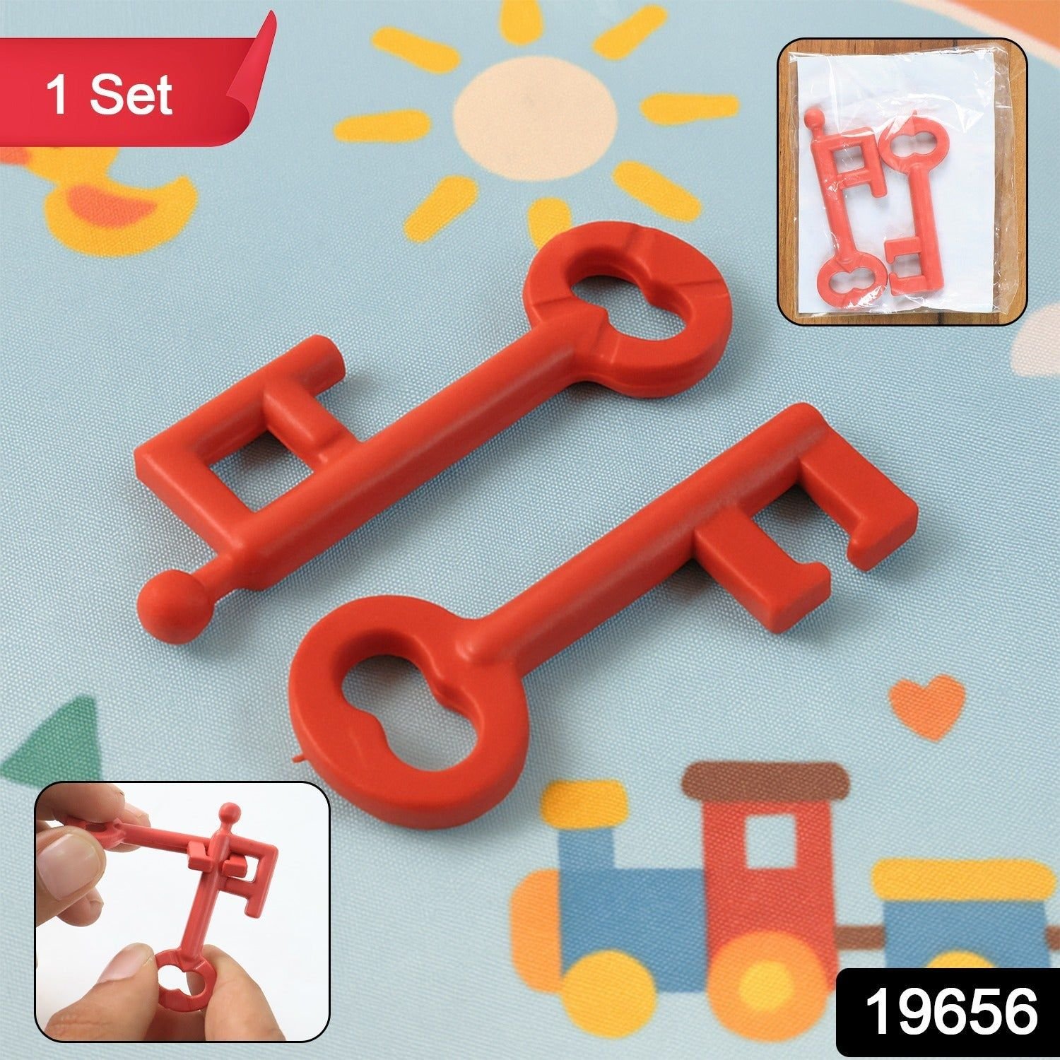 Magic Key Puzzle Set – Fun Brain Teaser Toy